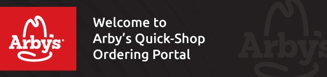 Arbys Login Page Banner 0705